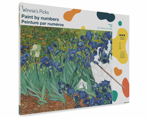 Irises, by Vincent van Gogh - 2026 Decor Paint by Numbers