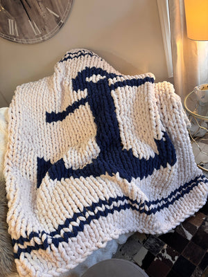 Newport Coastal Knit Blanket