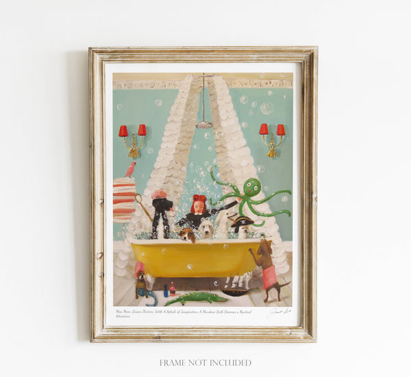 Miss Moon Lesson Thirteen 8.5"x11" Art Print