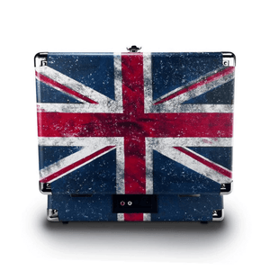 Victor Metro Plus Portable Dual Bluetooth Suitcase Turntable: RWB Union Jack