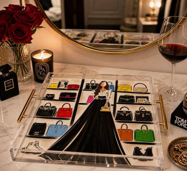 Handbags Galore Acrylic Tray