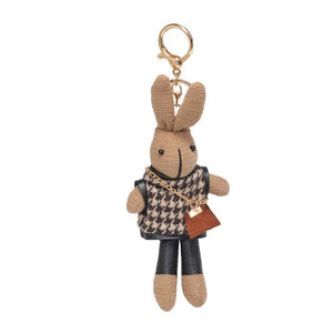 Kyle Keychain Charm: Brown