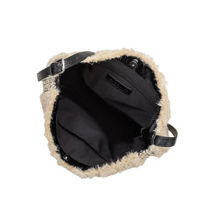 Annie Cream Faux Fur Tote Bag Pre-Order 9/30