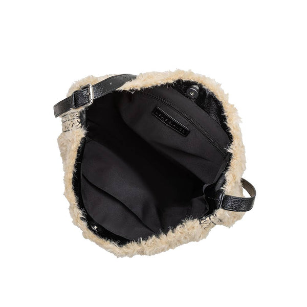 Annie Cream Faux Fur Tote Bag Pre-Order 9/30