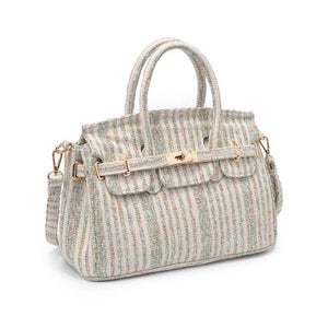 Dixie Satchel: Blue Multi