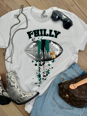 Football Drip Buffalo Bills Football graphic Cropped Hoodie