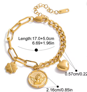 Cleo Coin & Charm Bracelets