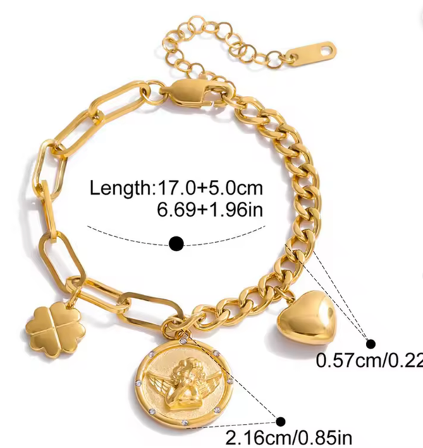 Cleo Coin & Charm Bracelets