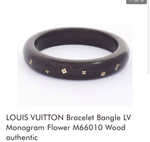 Louis Vuitton Tiger Wood Bangle 2011 collection