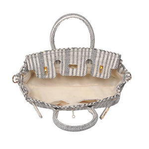 Dixie Satchel: Blue Multi