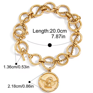 Cleo Coin & Charm Bracelets