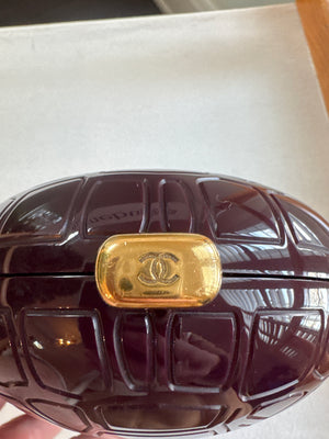 Chanel Turtle Shell Minaudière plexiglass collectors vintage