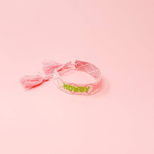 Woven Bracelet-Howdy Holiday