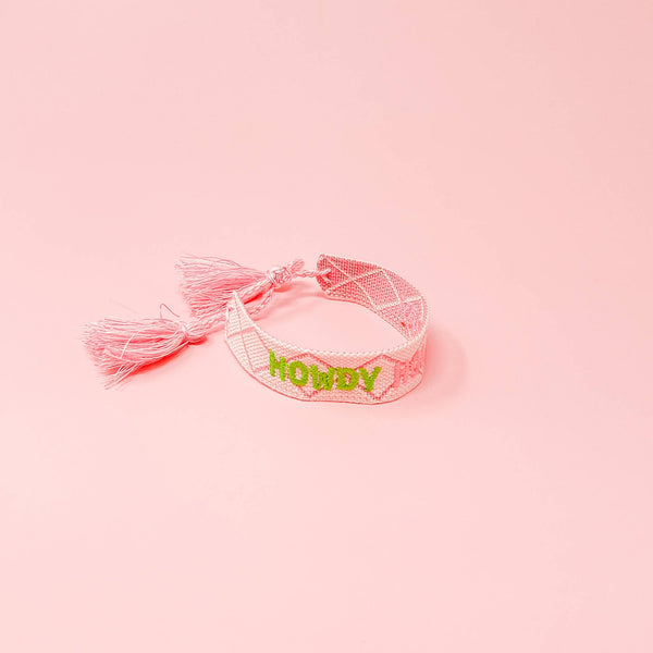 Woven Bracelet-Howdy Holiday