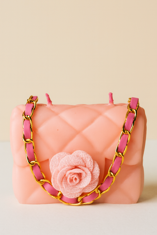 Luxury Candles purses: Pink