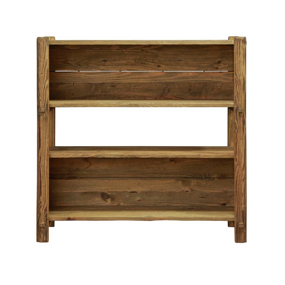 Reclaimed Pine Open Self Cabinet, 41 in