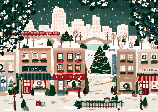 Small Town Holiday | 500-Piece Puzzle | Designed in Canada