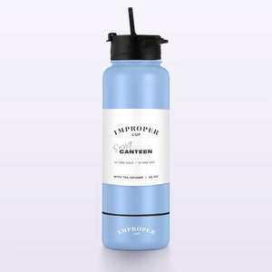 32 oz Tea Infusion Bottle/Water Bottle, Stainless Steel