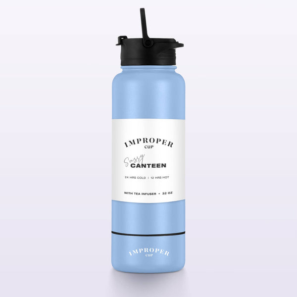 32 oz Tea Infusion Bottle/Water Bottle, Stainless Steel
