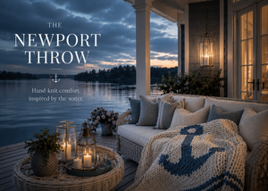 Newport Coastal Knit Blanket