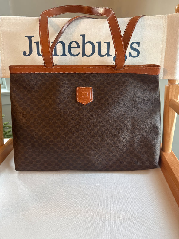 Celine Macadam Tote Vintage