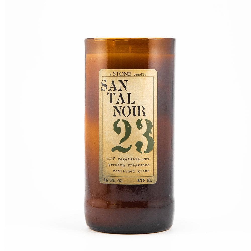 Everyday Reclaimed Bottle Candles: Santal Noir / 16oz