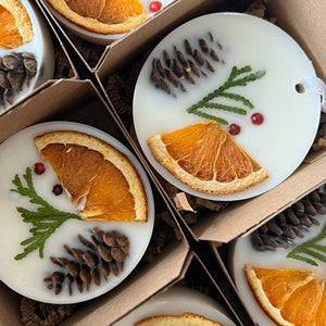 Scented Wax Sachet |  Clementine & Sage / Christmas edition