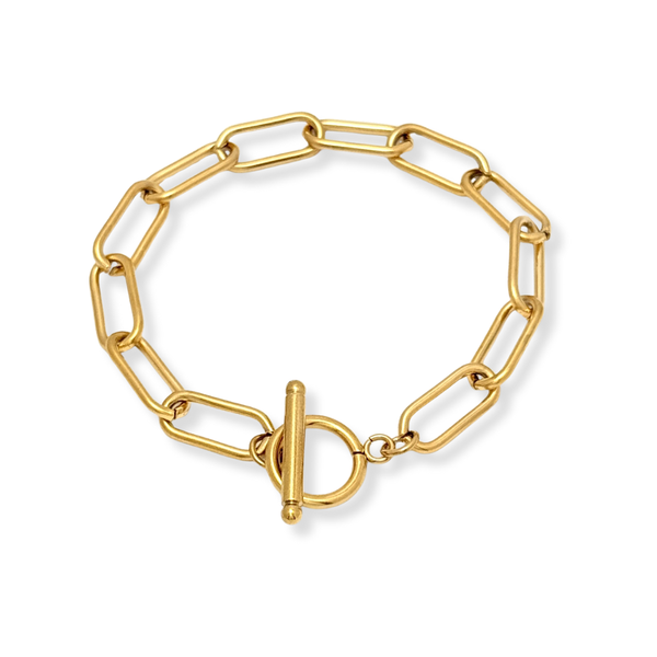 Toggle Bracelet and Daisy Charm Water Resistant