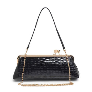 Piper Clutch: Chocolate