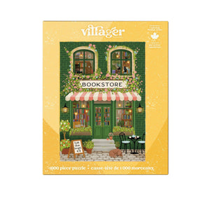 Emerald Bookstore | 1000-Piece Puzzle | Designed in Canada
