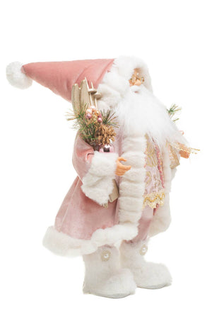 Blush Christmas Wishes Santa | 19″