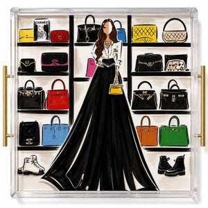 Handbags Galore Acrylic Tray