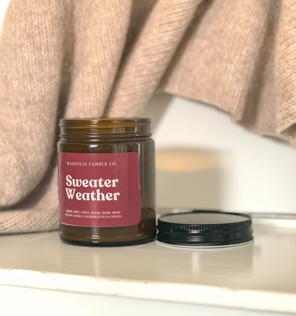 Sweater Weather - Fall | Autumn Pure Soy Candle 8oz