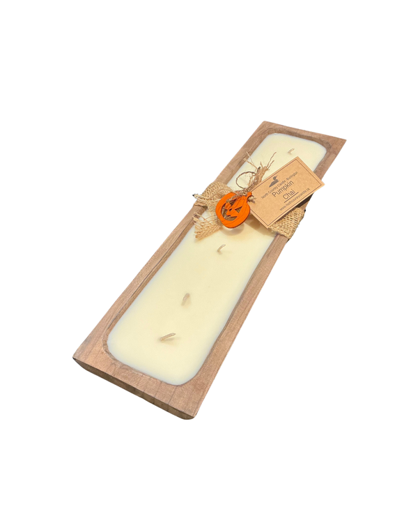 Pumpkin Chai - 18” Dough Bowl Candle