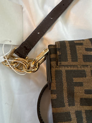 Fendi Zucca Mia Flap crossbody GHW