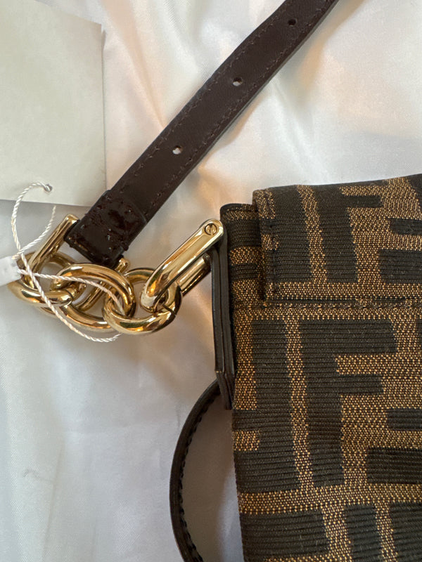 Fendi Zucca Mia Flap crossbody GHW