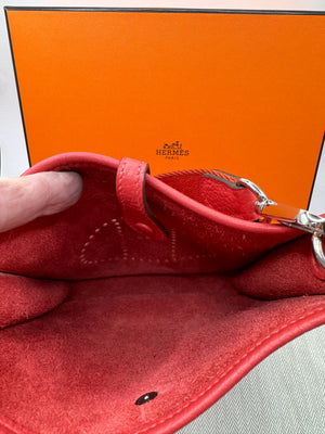 Hermes’ Evelyne Rouge Tomate 2015 TPM Palladium HW