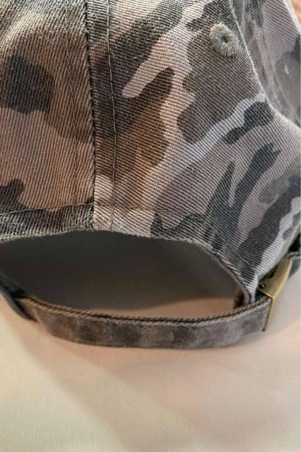 Louis Vuitton Camo Baseball Cap – Upcycled Authentic Patch