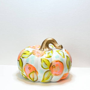 Large Citrus Pumpkin|Jessica Reynolds Art