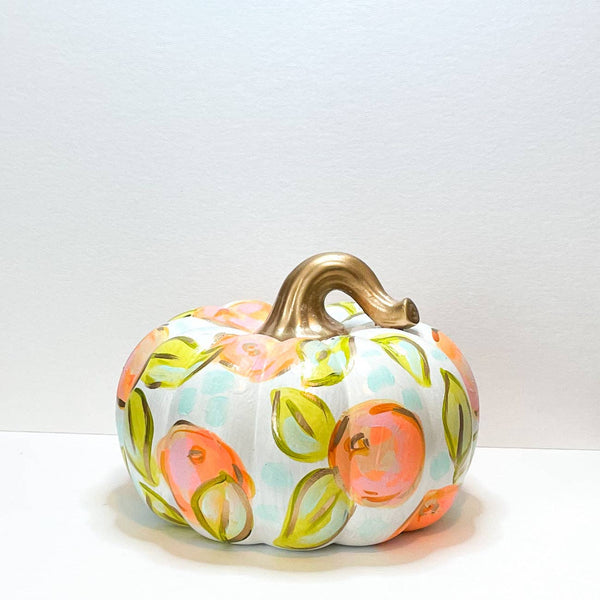 Large Citrus Pumpkin|Jessica Reynolds Art