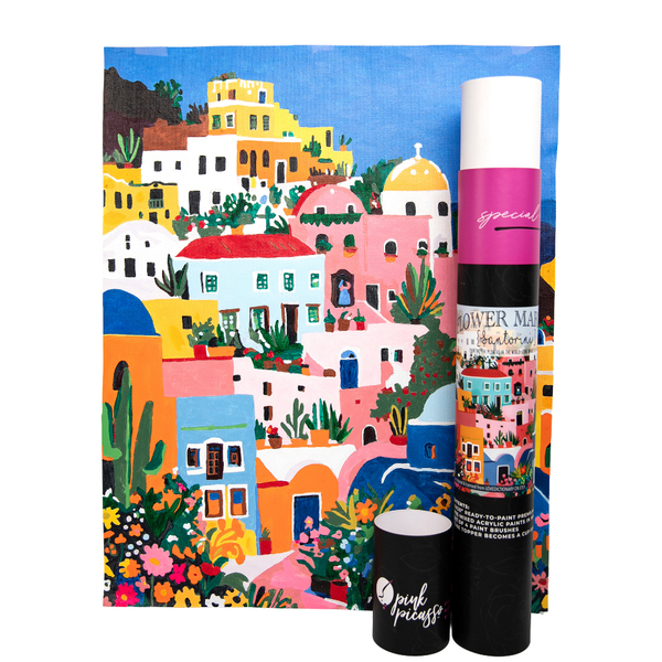 Flower Market: Santorini