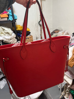 Louis Vuitton Epi leather red Neverfull MM