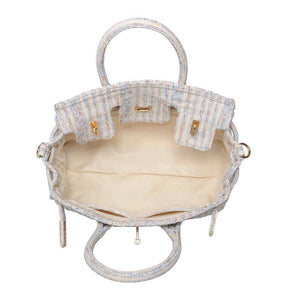 Dixie Satchel: Blue Multi