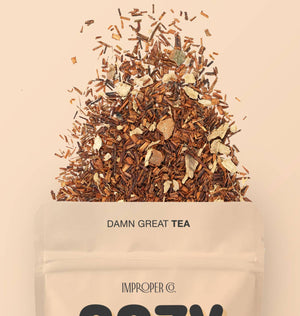 Cozy AF Rooibos tea, 20 Servings, Rooibos Tea Blend