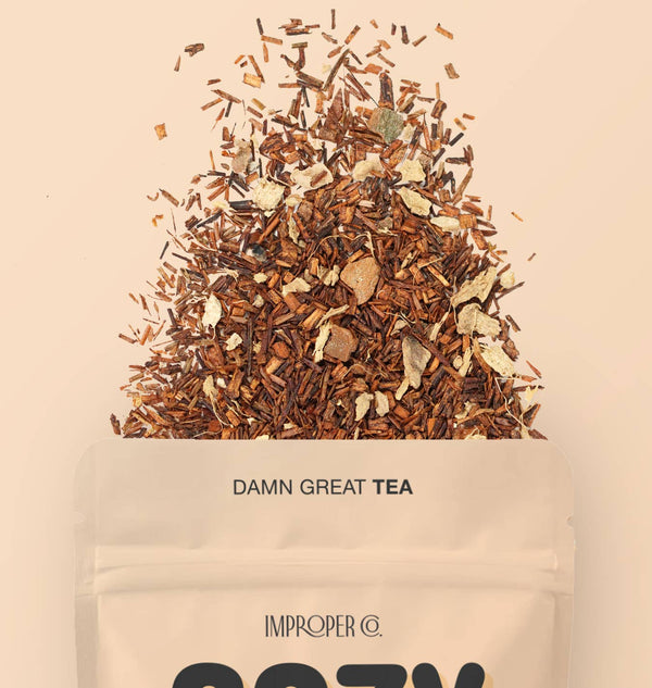 Cozy AF Rooibos tea, 20 Servings, Rooibos Tea Blend