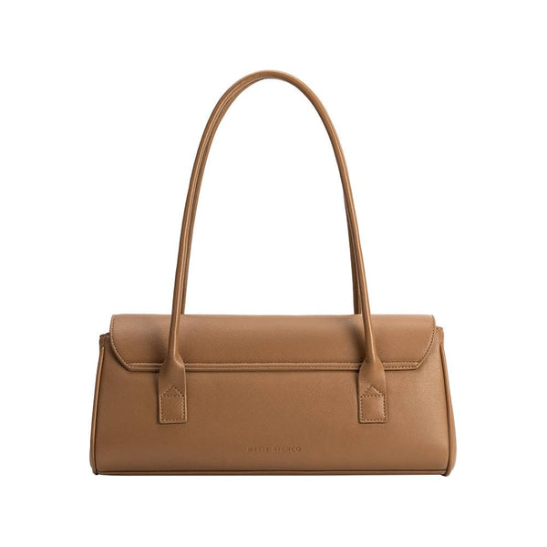Bowie Mocha Recycled Vegan Shoulder Bag