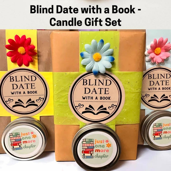 Blind Date with a Book & Candle Gift Set: Lavender