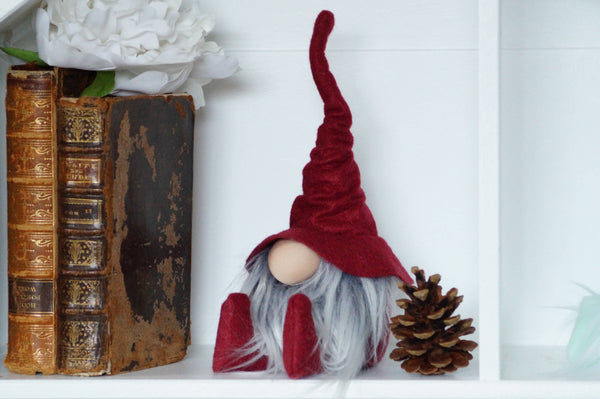 Fall Wizard Gnomes – Gold -Ivory Beard / Large