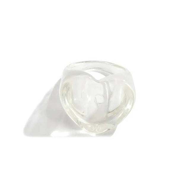 Sweetheart Acrylic Heart Ring | Red