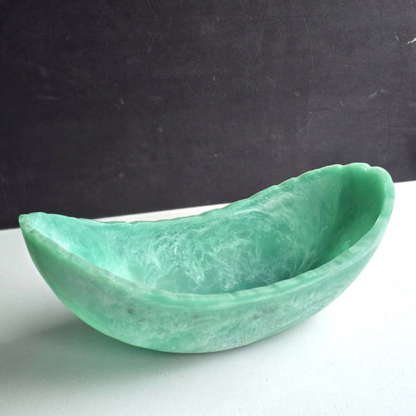Medium Resin Trough - Entryway Catchall - Decorative Bowl: Tiger